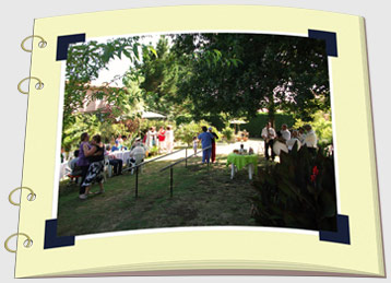 Fotografía Jardines Centros La Paz - Residencia para Mayores en Outes. Día de fiesta en la Residencia.